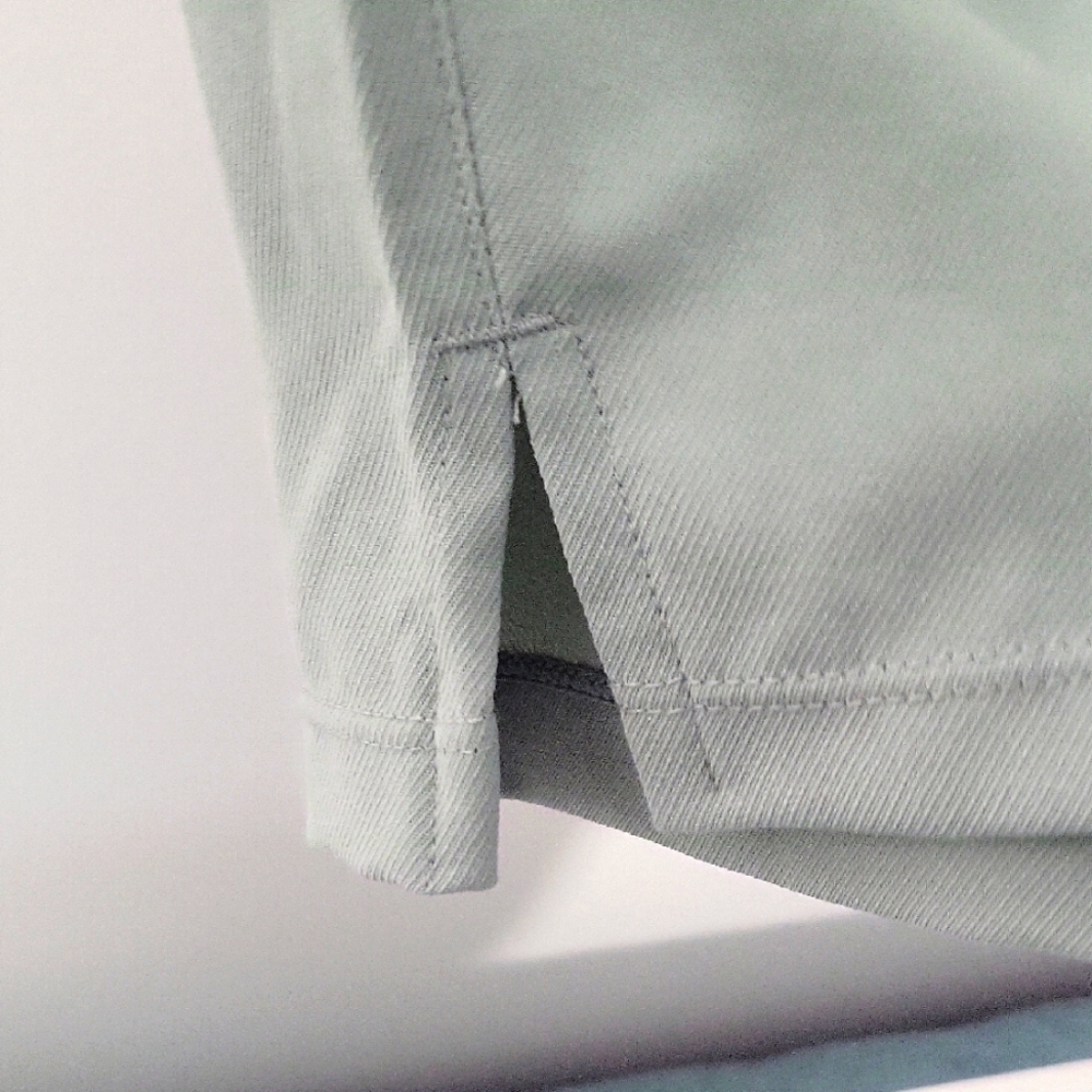 32 COOL WOMEN'S LIGHTWEIGHT PALE MINT GREEN PANTS WITH POCKETS - Picture 3 of 11